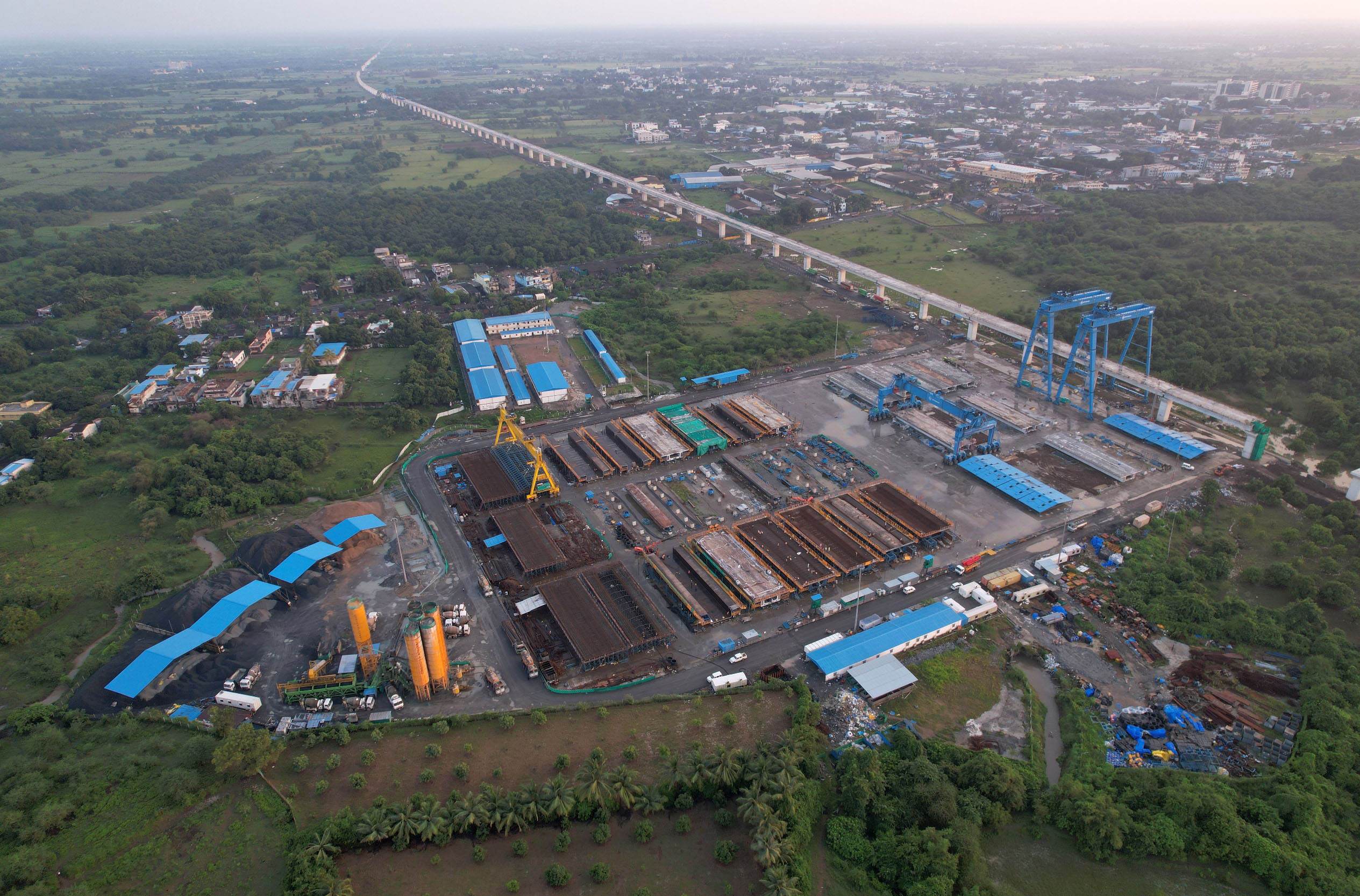 Full Span Launching Gantry at Vadodara District, February 2023